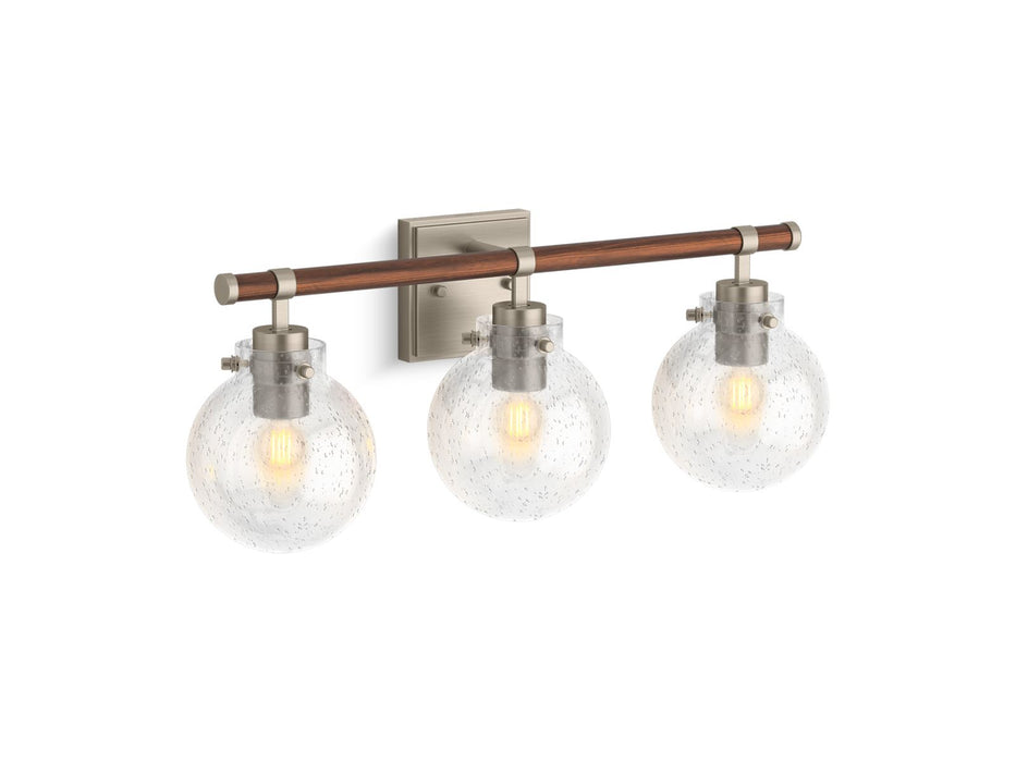 KOHLER K-38414 Holt Three-light Sconce, brushed nickel - view 2