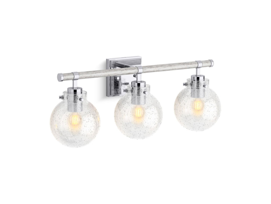 KOHLER K-38414 Holt Three-light Sconce, polished chrome - view 2
