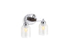 KOHLER K-38417 Tannage Two-light Sconce, polished chrome - view 2