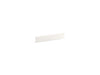 KOHLER K-38554 4" x 21-11/16" quartz side splash, bianco bella