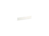 KOHLER K-38554 4" x 21-11/16" quartz side splash, white quartz