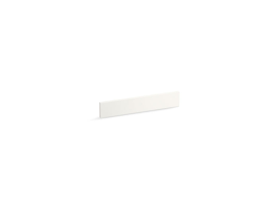 KOHLER K-38554 4" x 21-11/16" quartz side splash, white quartz