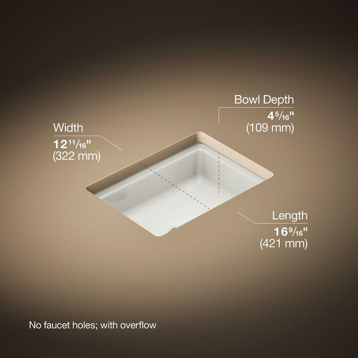 3/4 view of product with dimensions
