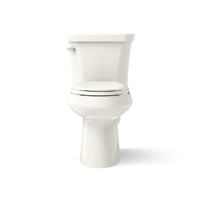 KOHLER K-3889 Highline ComForteeight Two-piece elongated 1.28 gpf chair height toilet with 10" rough-in - Biscuit
