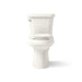 KOHLER K-3889 Highline ComForteeight Two-piece elongated 1.28 gpf chair height toilet with 10" rough-in - Biscuit