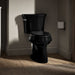 KOHLER K-3889 Highline ComForteeight Two-piece elongated 1.28 gpf chair height toilet with 10" rough-in - Black Black
