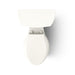 KOHLER K-3889-RA Highline ComForteeight Two-piece elongated 1.28 gpf chair height toilet with right-hand trip lever and 10" rough-in - Biscuit
