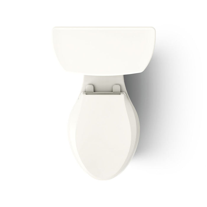 KOHLER K-3889-RZ Highline ComForteeight Two-piece elongated 1.28 gpf chair height toilet with right-hand trip lever, tank...