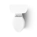 KOHLER K-3889-RZ Highline ComForteeight Two-piece elongated 1.28 gpf chair height toilet with right-hand trip lever, tank...