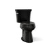 KOHLER K-3889-T Highline ComForteeight Two-piece elongated 1.28 gpf chair height toilet with tank cover locks and 10"...
