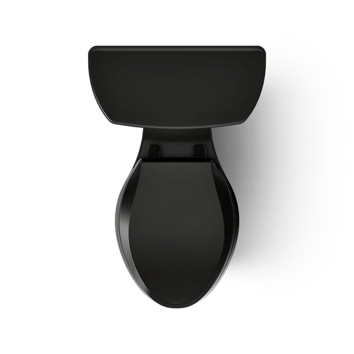 KOHLER K-3889-T Highline ComForteeight Two-piece elongated 1.28 gpf chair height toilet with tank cover locks and 10"...