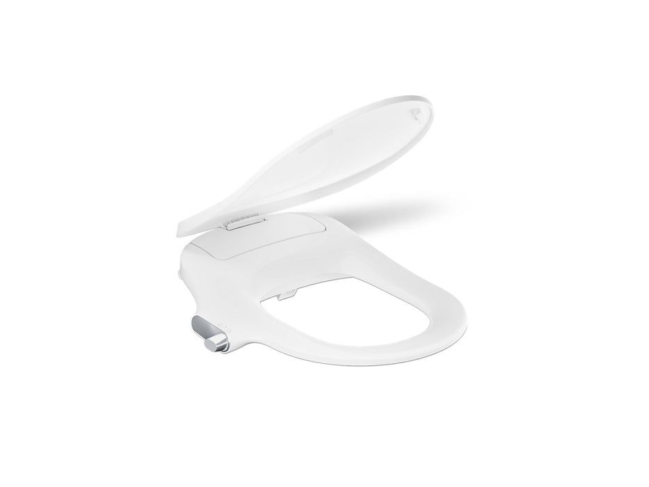 KOHLER K-39224-0 K-39224 PureWash M325 D-shaped Manual Bidet Toilet Seat, white