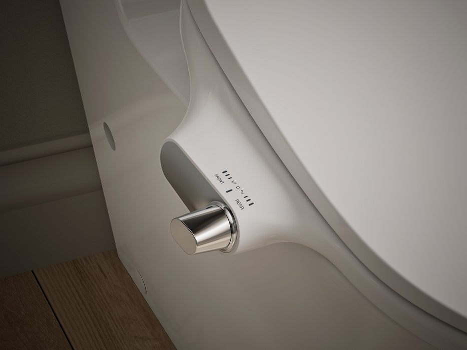 KOHLER K-39224-0 K-39224 PureWash M325 D-shaped Manual Bidet Toilet Seat, white - view 4