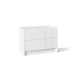 KOHLER K-39268 Statement 48" Bathroom Vanity Cabinet, White - 3/4 view of product