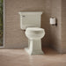 KOHLER K-3933 Memoirs Stately Two-piece Round-front Toilet, 1.28 GPF, Biscuit - image focused on single product story