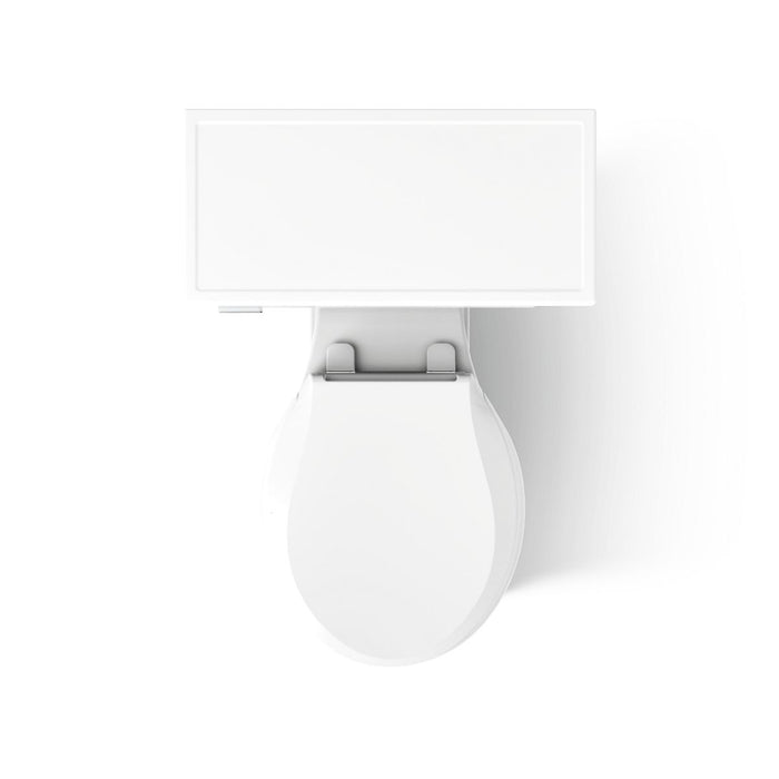 KOHLER 3933-U Memoirs Stately Two-piece round-front 1.28 gpf chair height toilet with insulated tank, white - view 5