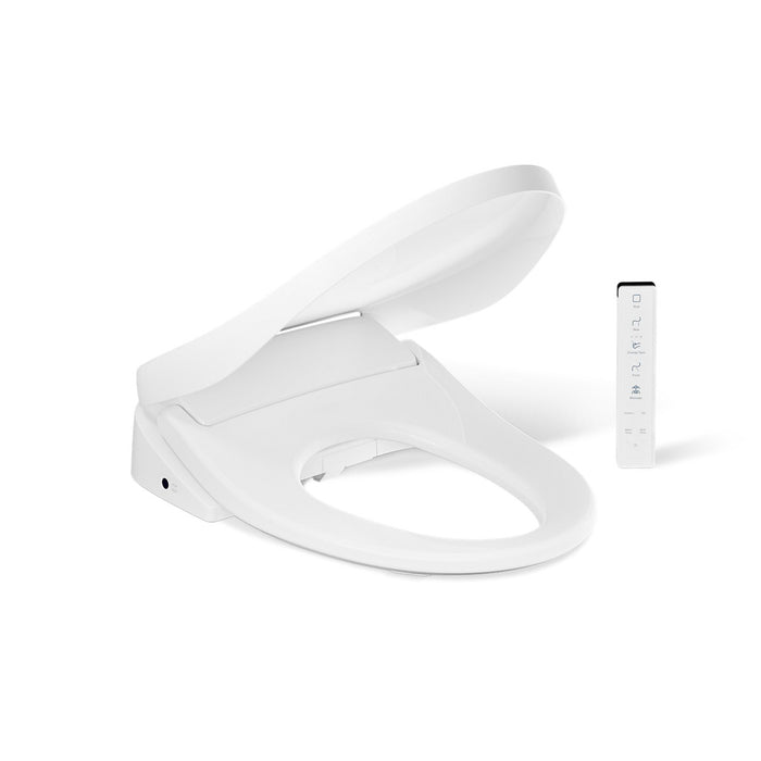 KOHLER K-39399-0 K-39399 PureWash E835 Elongated Bidet Toilet Seat with Remote Control, white - view 5