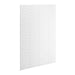 KOHLER K-39438-T09 Stoneridge 96" x 60" shower back wall with chevron design, honed white
