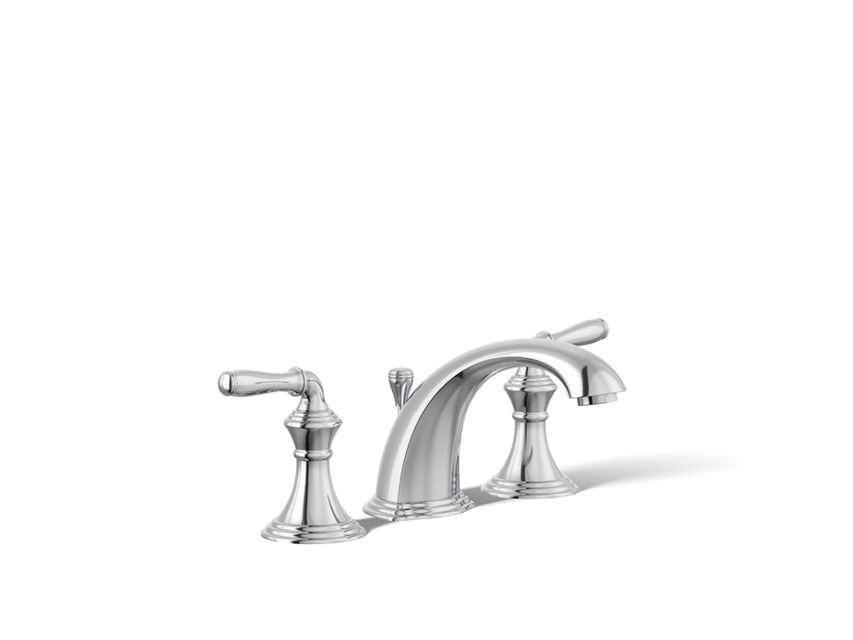 KOHLER K-394-4 Devonshire Widespread bathroom sink faucet, 1.2 gpm, polished chrome