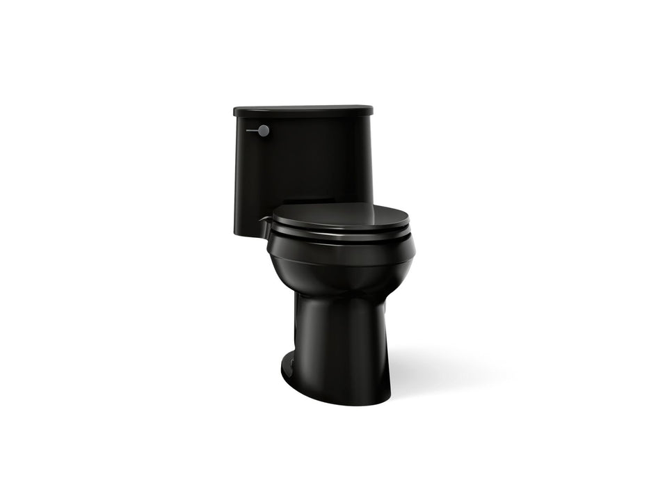 KOHLER K-3946 Adair One-piece elongated toilet, 1.28 gpf, black black