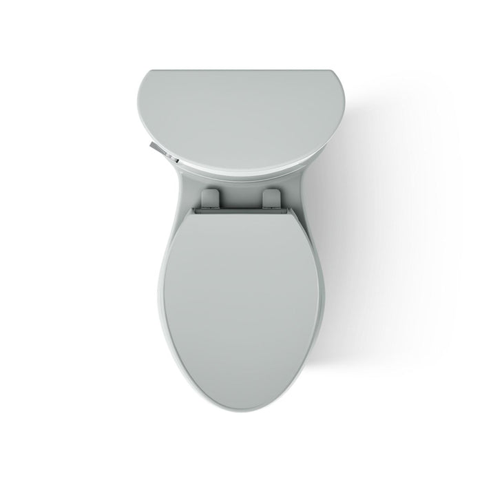KOHLER K-3946 Adair One-piece elongated toilet, 1.28 gpf, ice grey - view 4