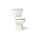 KOHLER K-3947-RZ Wellworth Two-piece round-front 1.28 gpf toilet with right-hand trip lever, tank cover locks, insulated...
