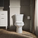 KOHLER K-3948-RZ Wellworth Two-piece elongated 1.28 gpf toilet with right-hand trip lever, tank cover locks, insulated...