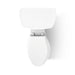 KOHLER K-3948-U Wellworth Two-piece elongated 1.28 gpf toilet with insulated tank and 14" rough-in, white - view 5