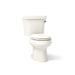 KOHLER K-3948-UR Wellworth Two-piece elongated 1.28 gpf toilet with right-hand trip lever, insulated tank and 14"...