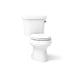 KOHLER K-3948-UR Wellworth Two-piece elongated 1.28 gpf toilet with right-hand trip lever, insulated tank and 14"...