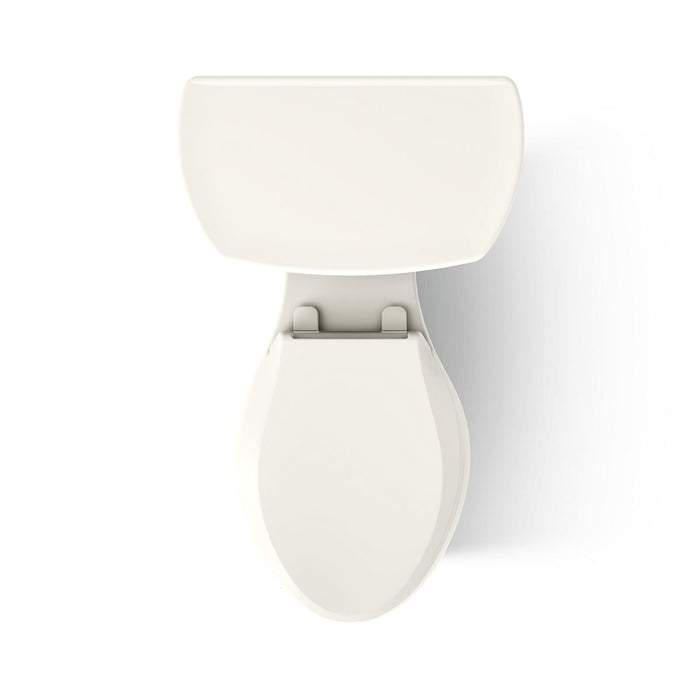 KOHLER K-3948-UT Wellworth Two-piece elongated 1.28 gpf toilet with tank cover locks, insulated tank and 14" rough-in,...