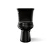 KOHLER K-3949-U Highline Two-piece Elongated Toilet, 1.28 GPF, Black Black - front view of product