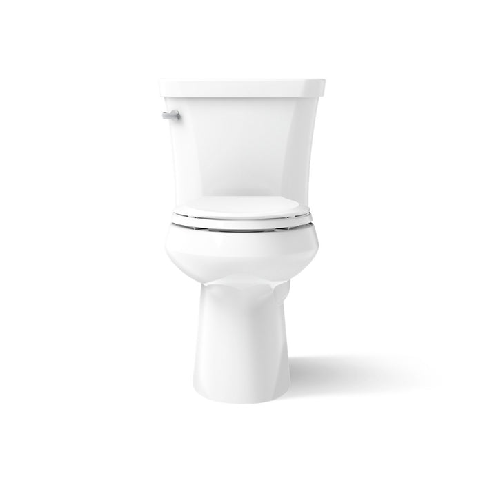 KOHLER K-3949-0 K-3949 Highline ComForteeight Two-piece Elongated 1.28 GPF Chair Height Toilet with 14" Rough-in, default...
