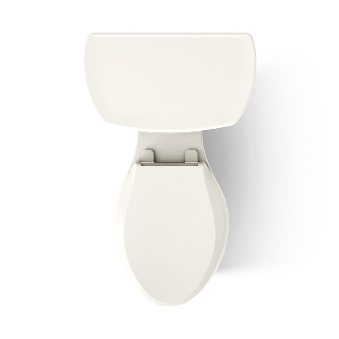KOHLER K-3949-UT Highline ComForteeight Two-piece elongated 1.28 gpf chair height toilet with tank cover locks, insulated...