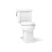 KOHLER K-3950 Tresham Two-piece Elongated Toilet, 1.28 GPF, white