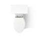 KOHLER K-3950 Tresham Two-piece Elongated Toilet, 1.28 GPF, white - view 5