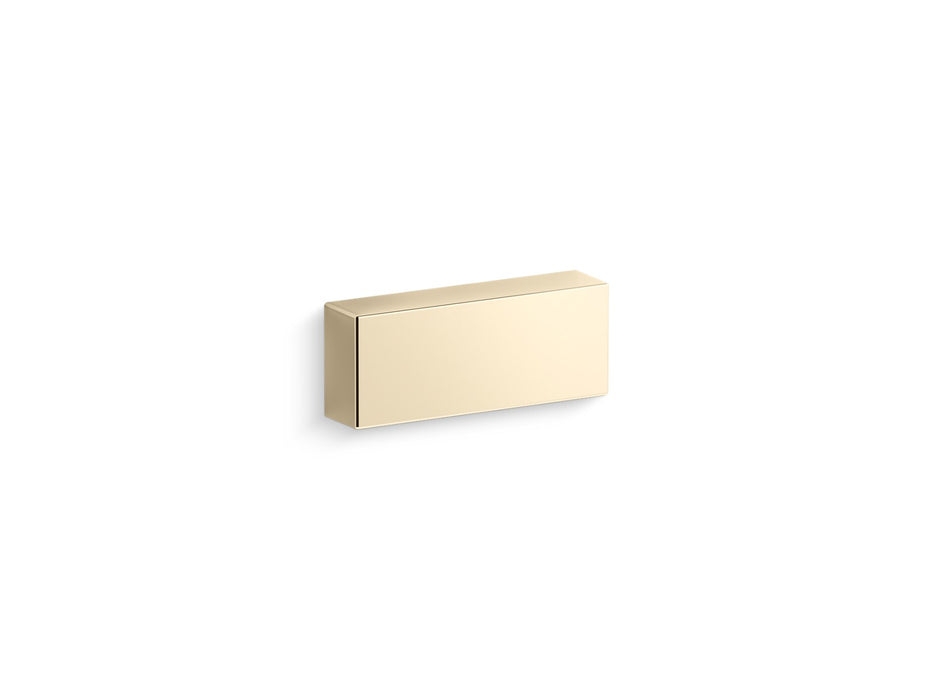 KOHLER K-39524-L Brazn Left-hand trip lever, vibrant french gold