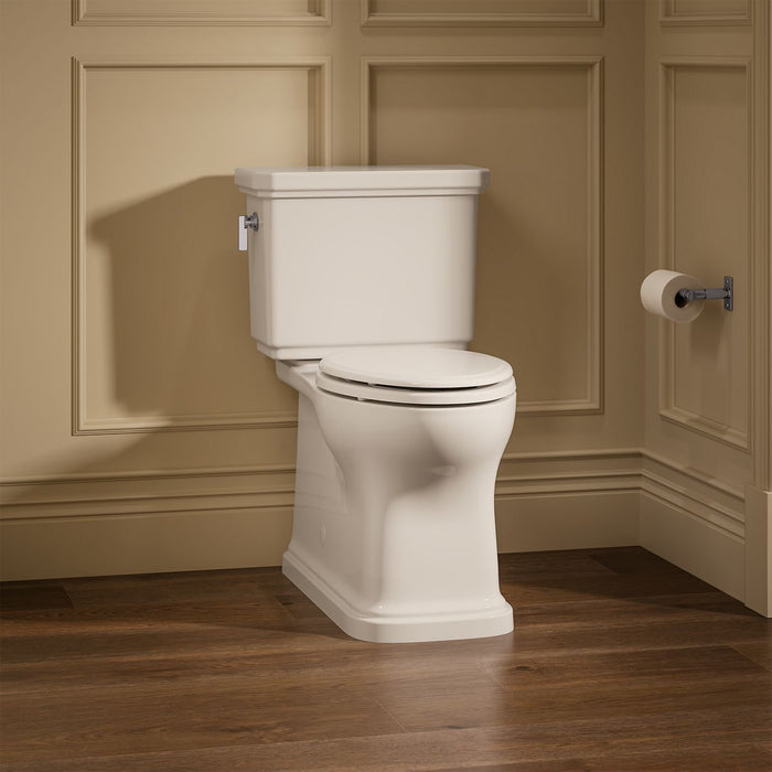 KOHLER K-39676 Claude Toilet Tank, 1.6 GPF, Dune - image focused on single product story
