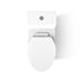 KOHLER K-3983-S Reach One-piece compact elongated dual-flush toilet with slow-close seat, white - view 4