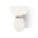 KOHLER K-3987-RA Wellworth Two-piece round-front dual-flush toilet with right-hand trip lever, biscuit - view 3