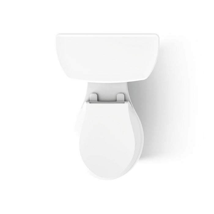 KOHLER K-3987-RA Wellworth Two-piece round-front dual-flush toilet with right-hand trip lever, white - view 3