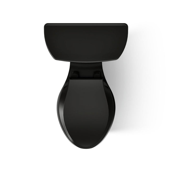 KOHLER K-3988-RA Wellworth Two-piece elongated dual-flush toilet with right-hand trip lever, black black - view 5