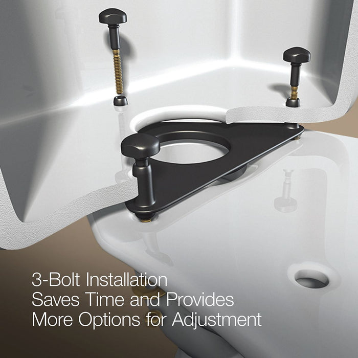 KOHLER K-3988 Wellworth Two-piece Elongated Toilet, Dual-flush, White - Detail image of a product feature