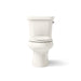 KOHLER K-3988-RA Wellworth Two-piece elongated dual-flush toilet with right-hand trip lever - Biscuit