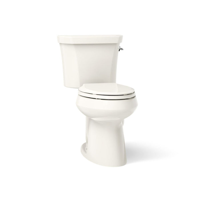 KOHLER K-3989-RA Highline ComForteeight Two-piece elongated dual-flush chair height toilet with right-hand trip lever,...