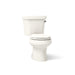 KOHLER K-3997-RZ Wellworth Two-piece round-front 1.28 gpf toilet with right-hand trip lever, tank cover locks, and...