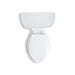 KOHLER K-3998-UT Wellworth Two-piece elongated 1.28 gpf toilet with tank cover locks and insulated tank, white - view 3