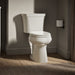 KOHLER K-3999-RZ Highline Two-piece Elongated Toilet, 1.28 GPF, Biscuit - image focused on single product story