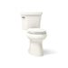 KOHLER K-3999-0 K-3999 Highline ComForteeight Two-piece Elongated 1.28 GPF Chair Height Toilet, biscuit