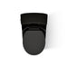 KOHLER K-4007 San Souci One-piece round-front toilet, 1.28 gpf, black black - view 5